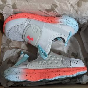 Toddler Girl’s RunPlay Fade Slip-on Running Sneakers. Size 7